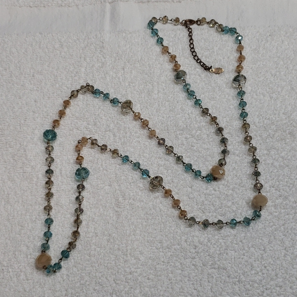 ALDO Aurora Borealis necklace